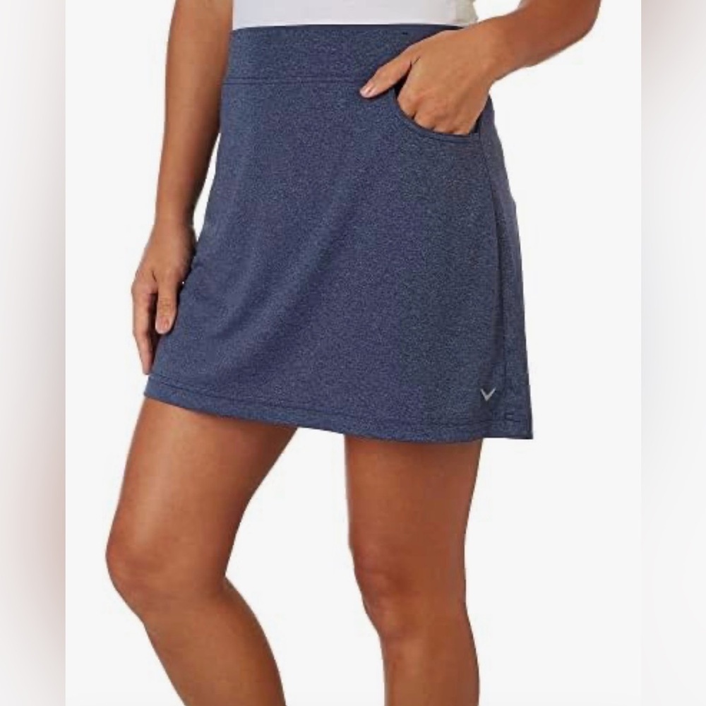 Women’s Callaway Heather Blue Golf Skort - Size XL